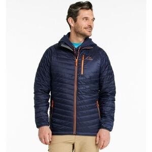 L.L. Bean PrimaLoft Packaway Hooded Jacket - Men's Sz S Reg
